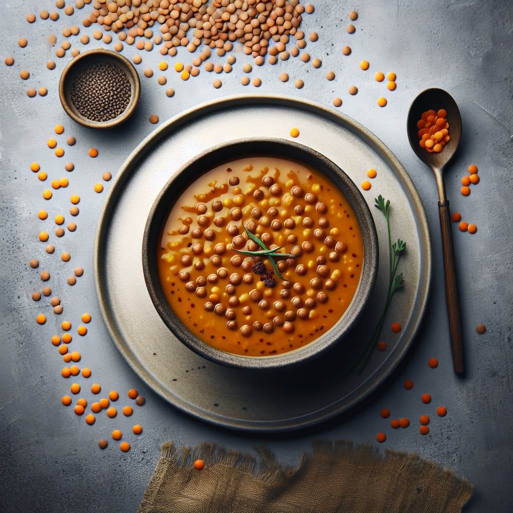 Turkish-Style Ezogelin Lentil & Bulgur Soup