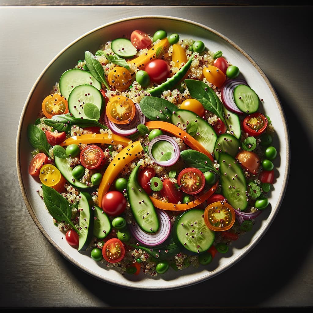 BLT Chopped Salad with Turkey Bacon & Greek Yogurt Ranch