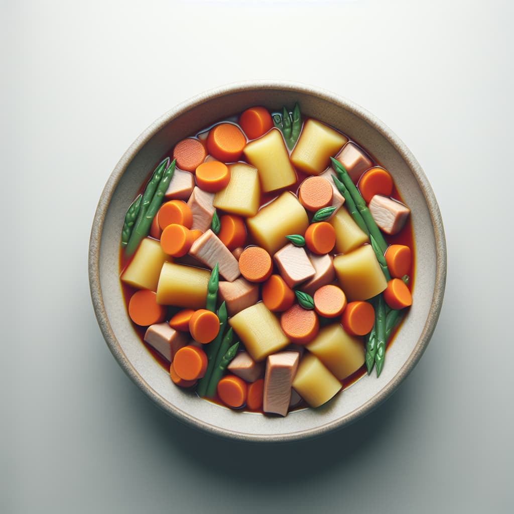 Moroccan Seven-Vegetable Tagine with Chickpeas