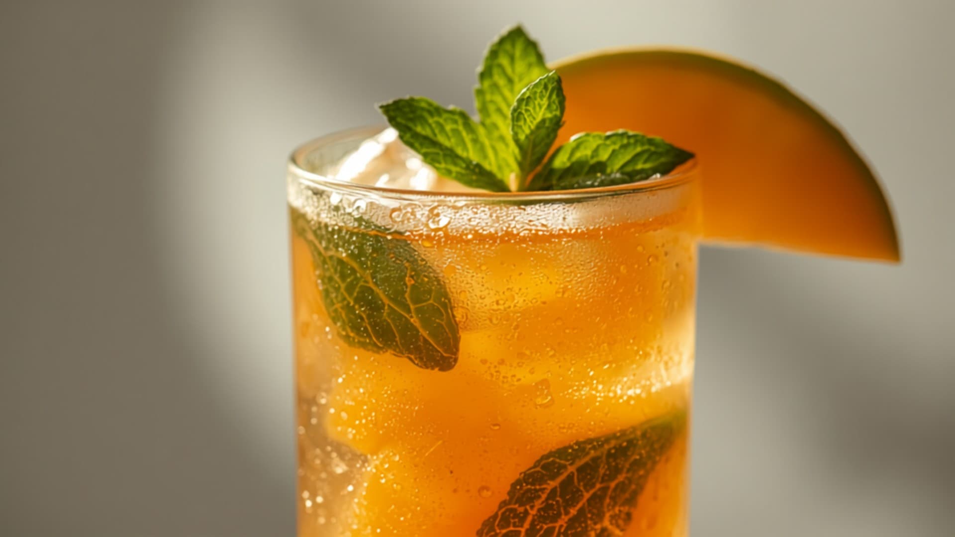 Cantaloupe and Mint Cooler