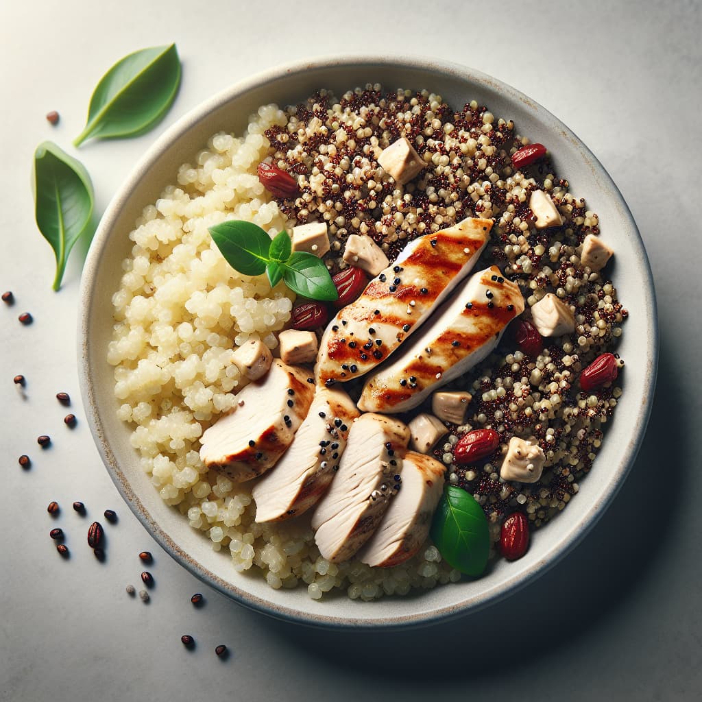 Sicilian-Style Turkey and Pine Nut Stuffed Peppers with Cauliflower Rice