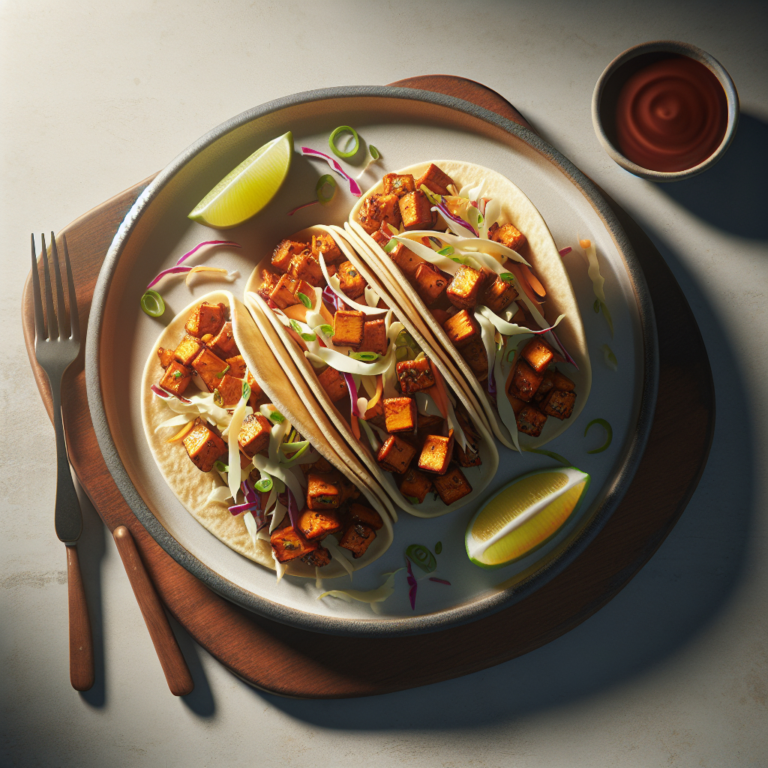BBQ Jackfruit Tacos with Vegan Slaw