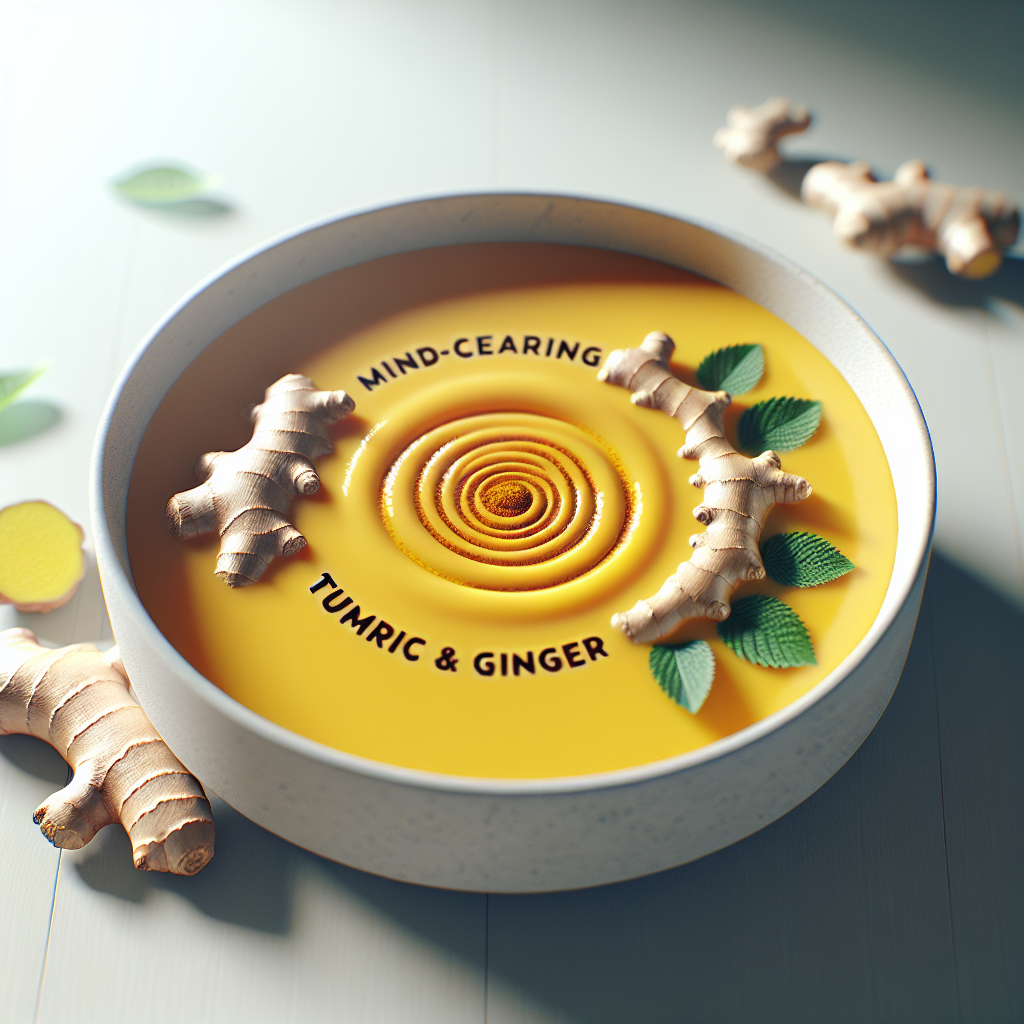 Mind-Clearing Turmeric & Ginger Smoothie
