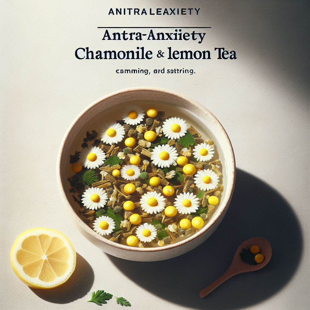 Anti-Anxiety Chamomile & Lemon Tea