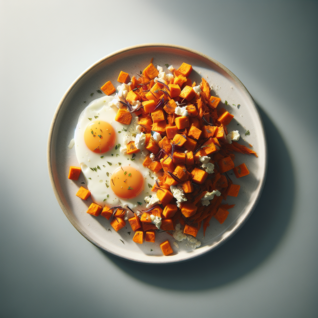 Protein-Packed Egg & Sweet Potato Hash