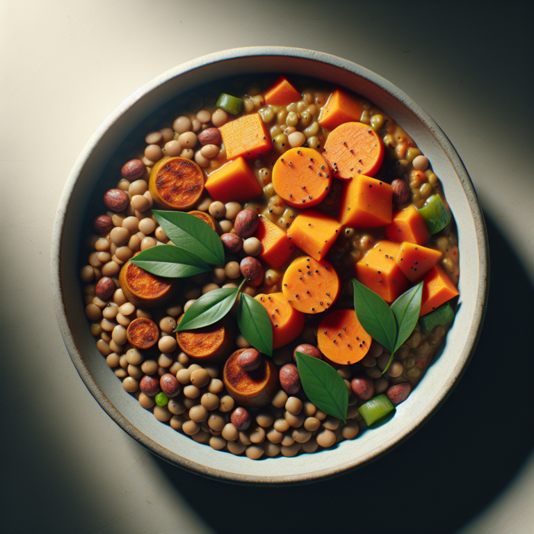 Sleep-Friendly Lentil & Sweet Potato Stew