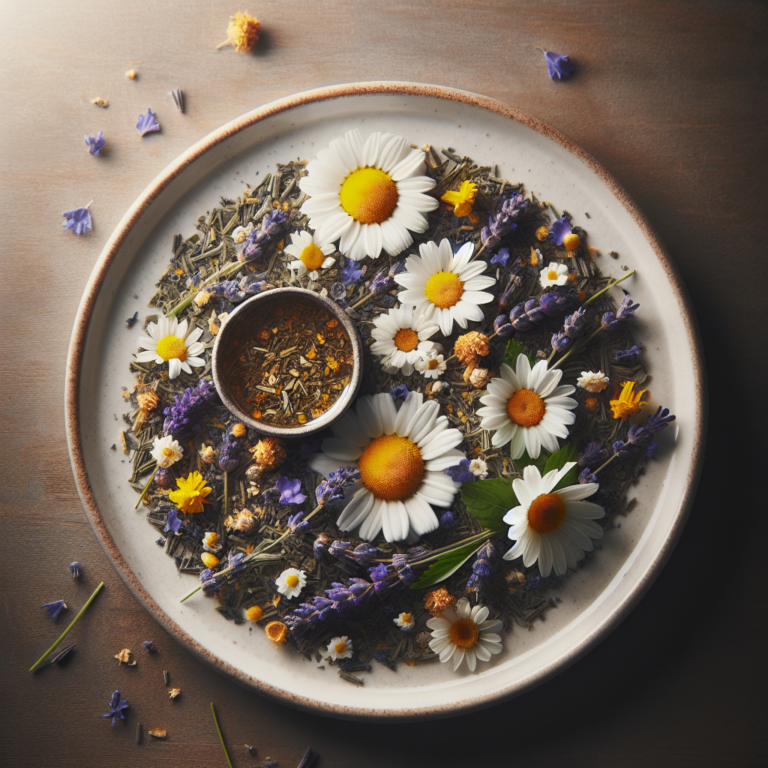 Chamomile & Lavender Bedtime Tea for Relaxation
