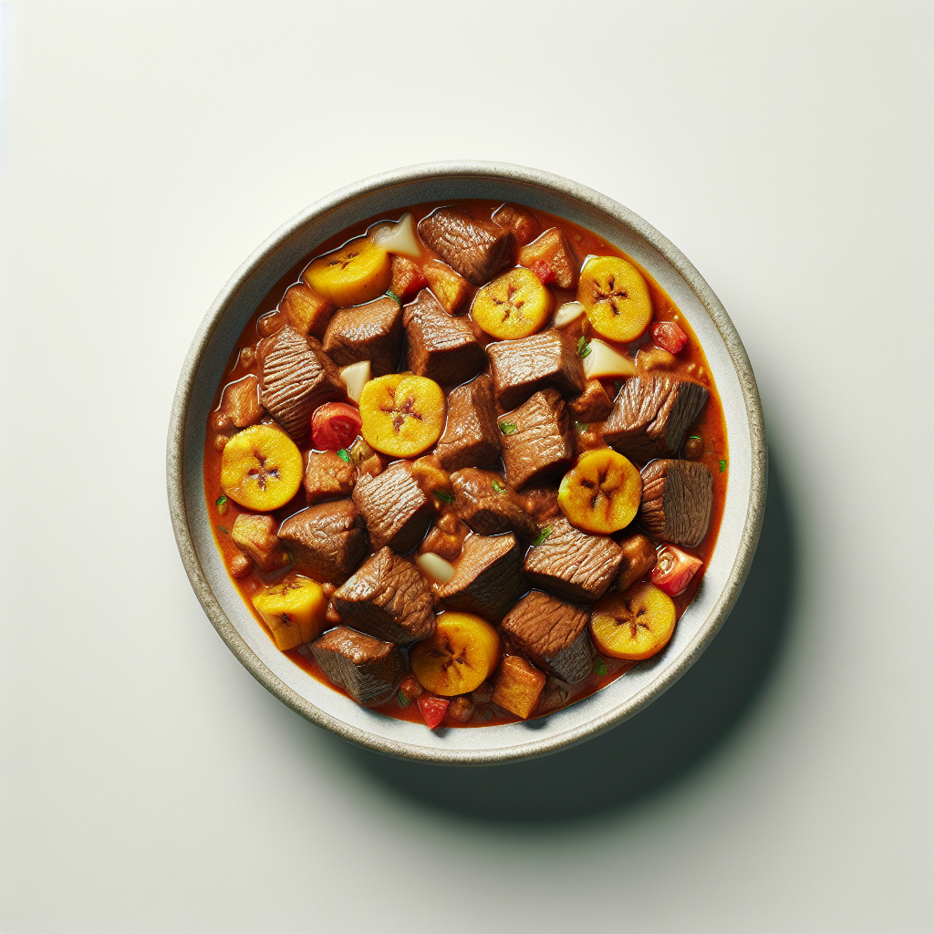 Weight Gain-Friendly Beef & Plantain Stew