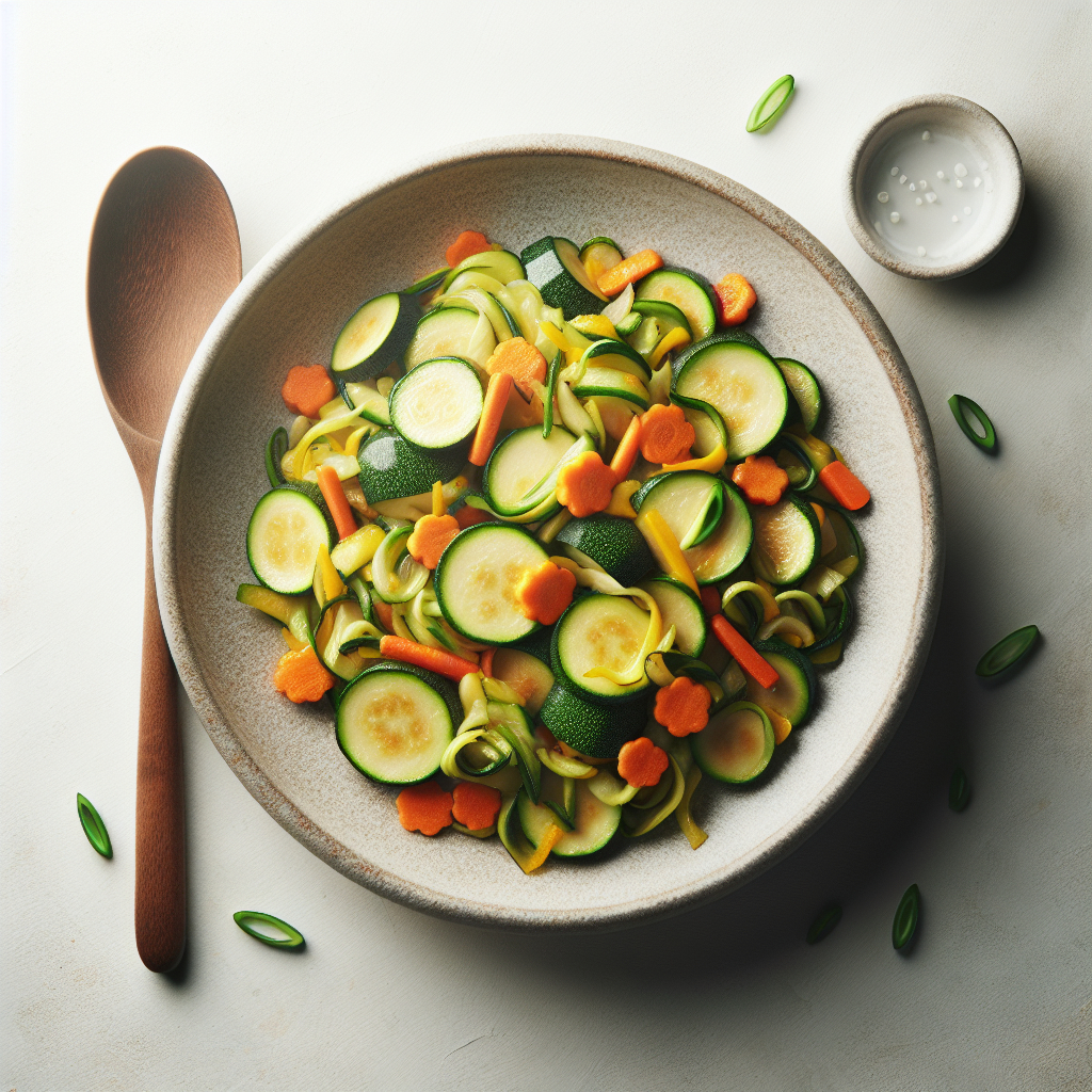 Zucchini & Carrot Stir-Fry (Low-FODMAP)