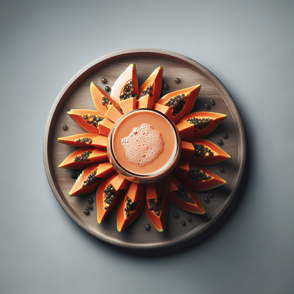 Liver-Friendly Papaya Smoothie