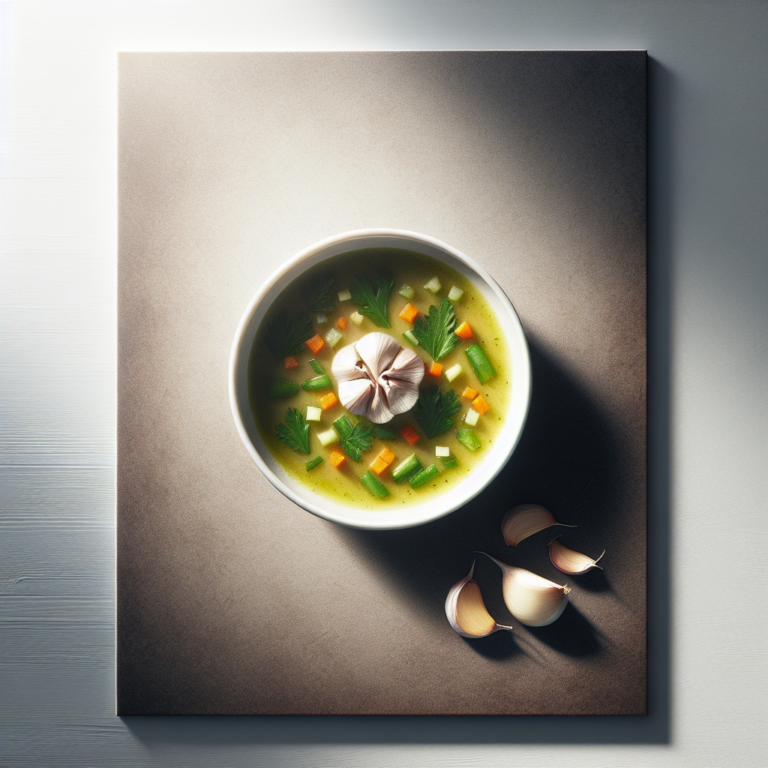Garlic-Infused Vegetable Soup