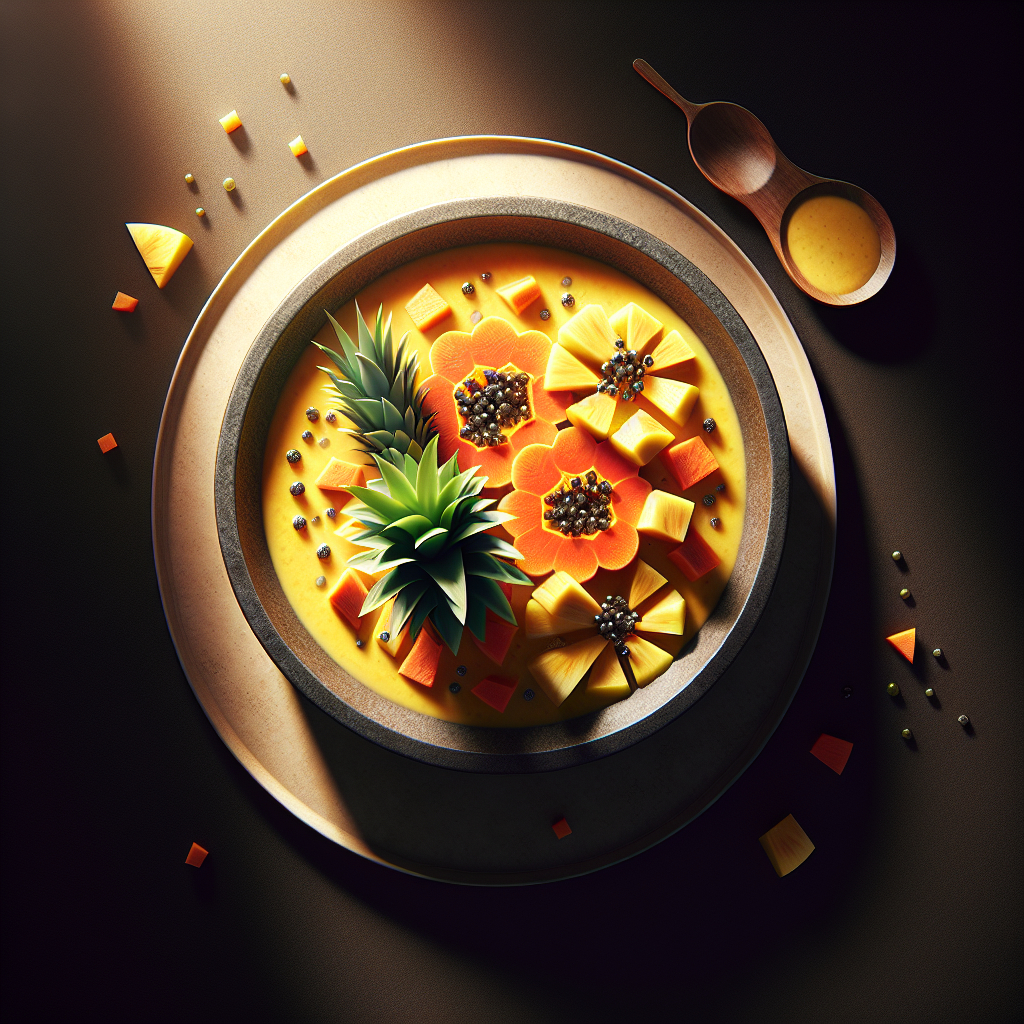 Pineapple & Papaya Smoothie for Joint Health