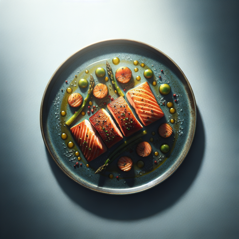Roasted Salmon with Omega-3 Boost