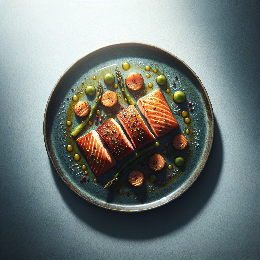 Roasted Salmon with Omega-3 Boost