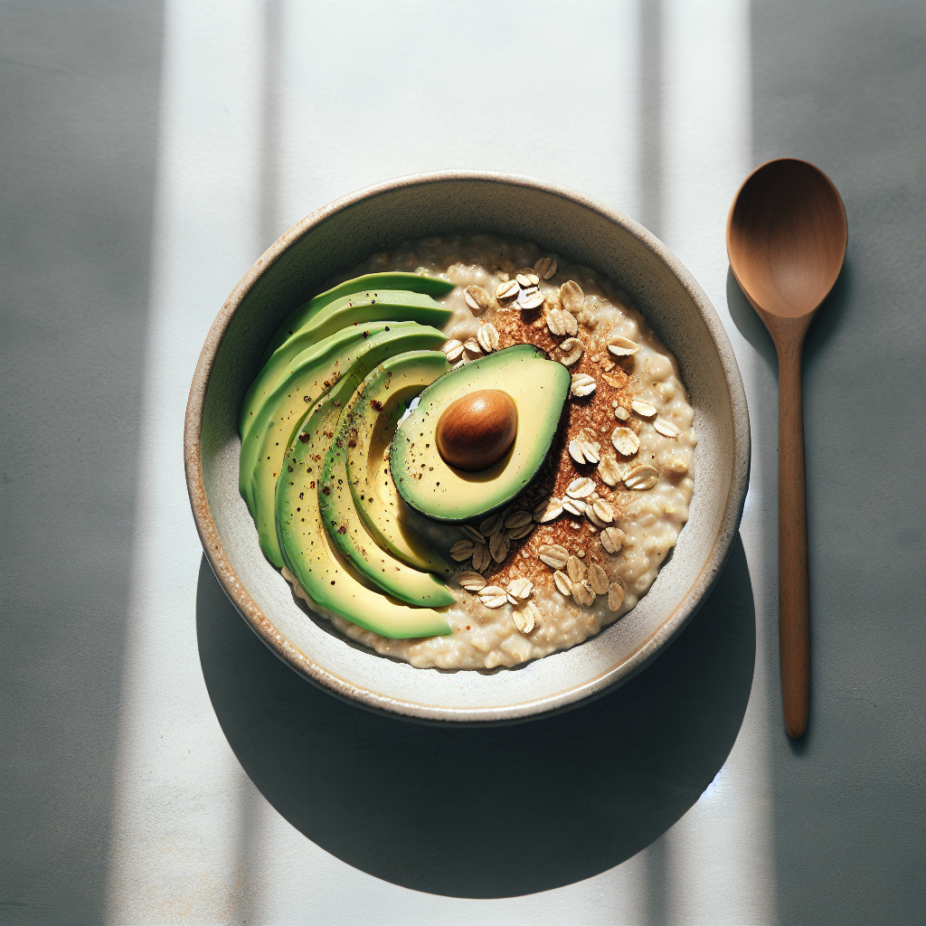 Avocado & Oatmeal Breakfast Bowl