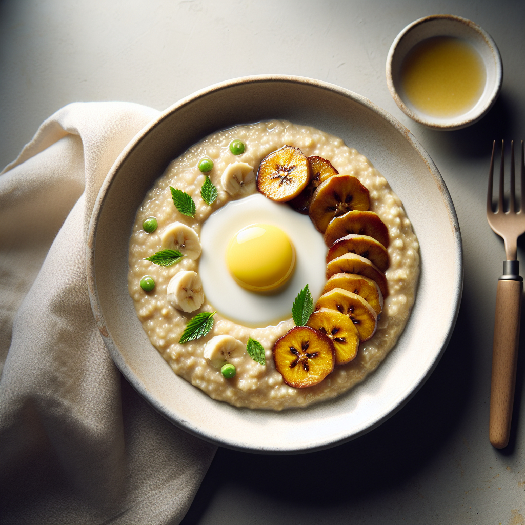Soft Plantain Porridge for Ulcer Healing